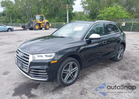 2018 Audi Sq5 3.0T Premium Plus из США, поврежденный, VIN WA1A4AFY6J2009085